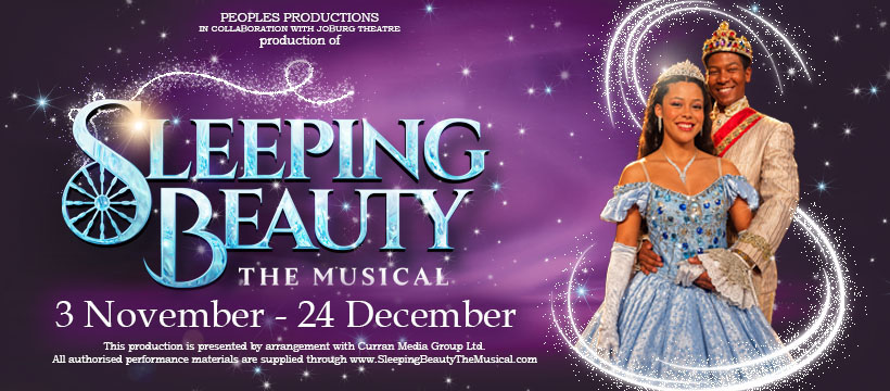 Sleeping Beauty The Musical banner, African Premiere at Peoples Theatre